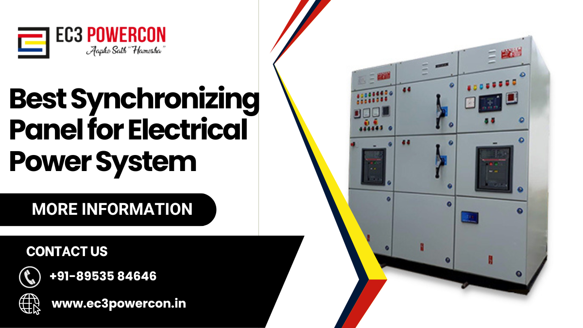 Best Synchronizing Panel for Electrical Power System