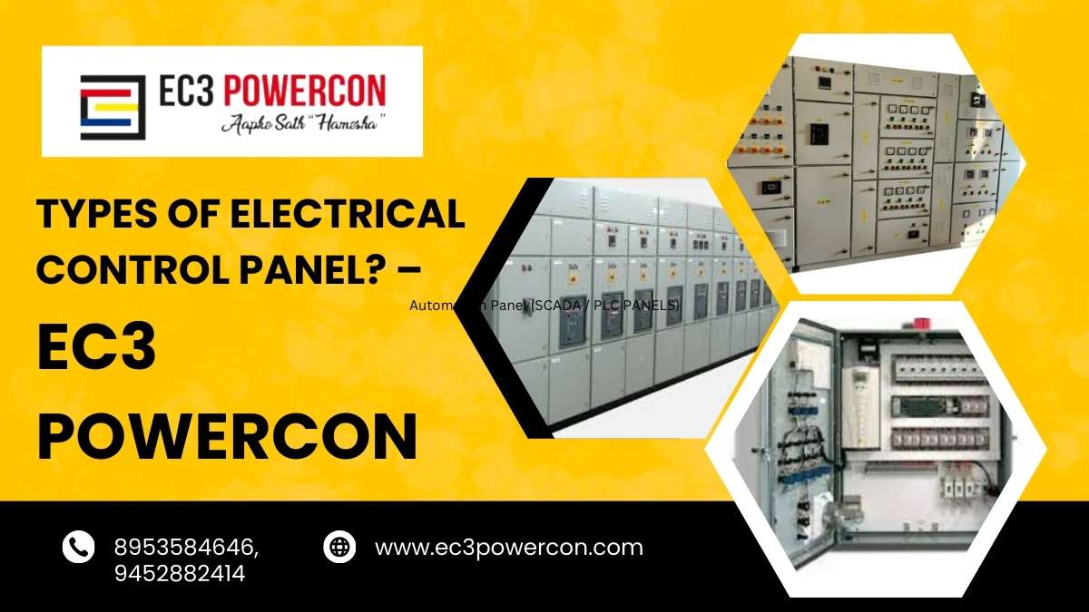 Types of electrical control panel? – EC3 Powercon